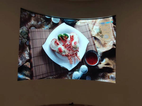 会泽室内P2.5弧形LED屏